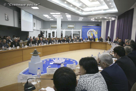 Круглый стол по вопросам обводнения Республики Калмыкия Круглый стол по вопросам обводнения Республики Калмыкия